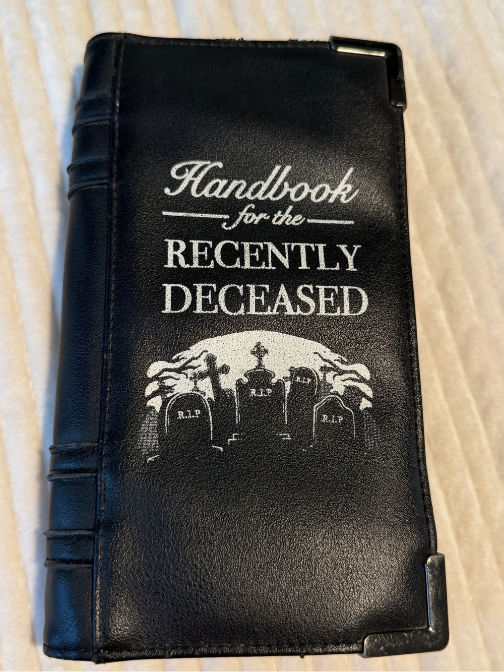 Killstar Handbook for the Recently Deceased Black Gothic Wallet
